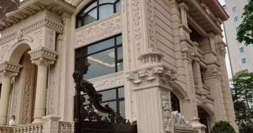 本溪黄金麻别墅外墙异形定制