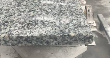 本溪芝麻白楼梯踏步 芙蓉白
