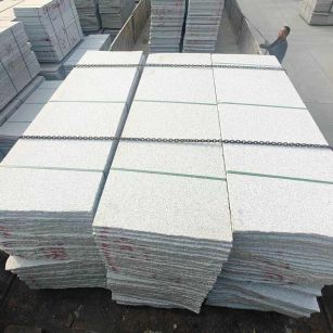 本溪芝麻白毛板，石材毛板