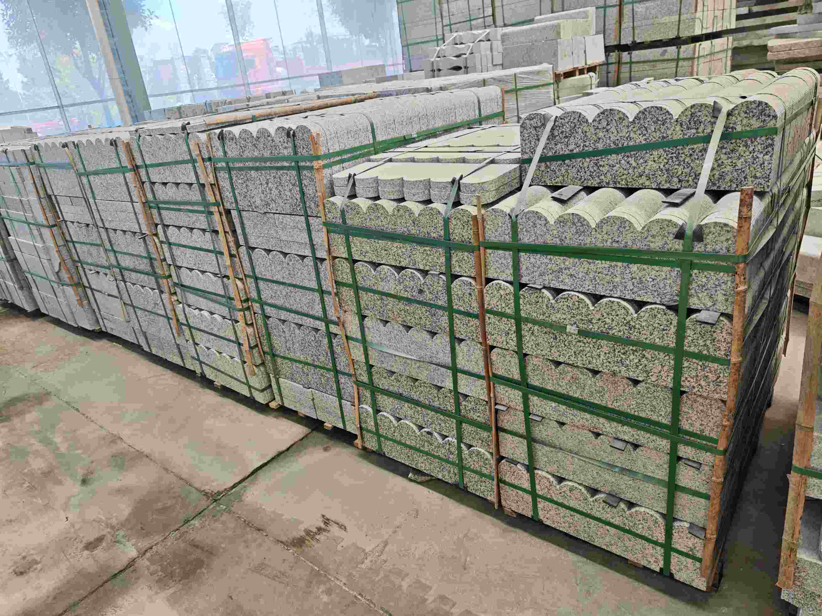 本溪芝麻白芙蓉白花边石